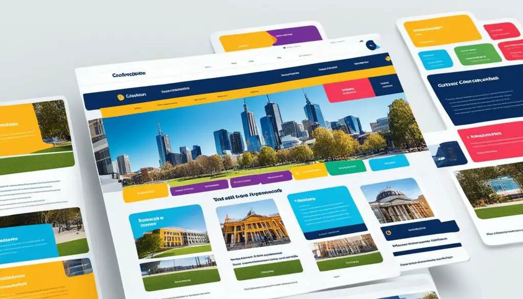 Accessible Website Example: Melbourne Student Life