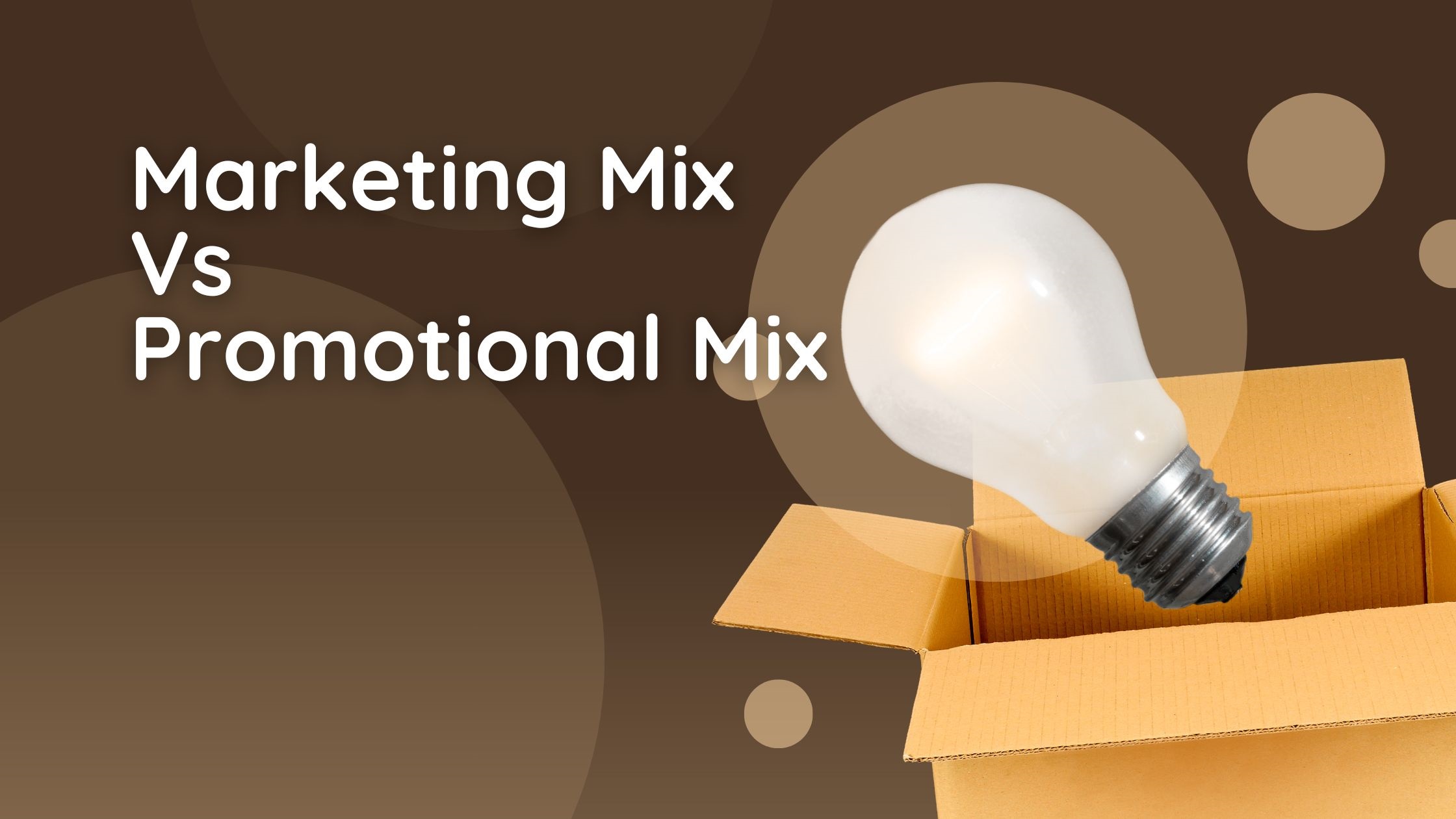 Marketing Mix Vs Promotional Mix