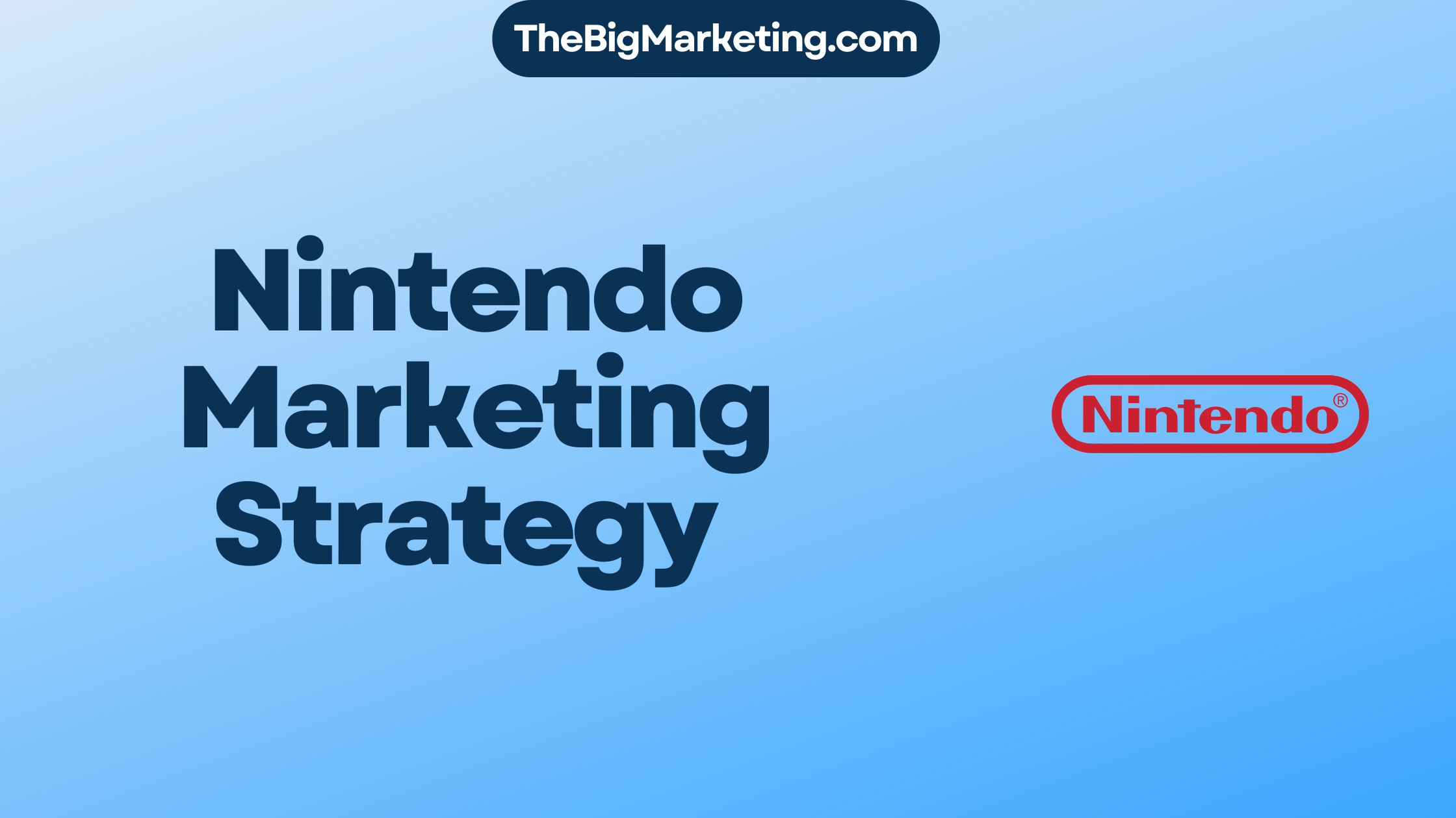 Nintendo Marketing Strategy