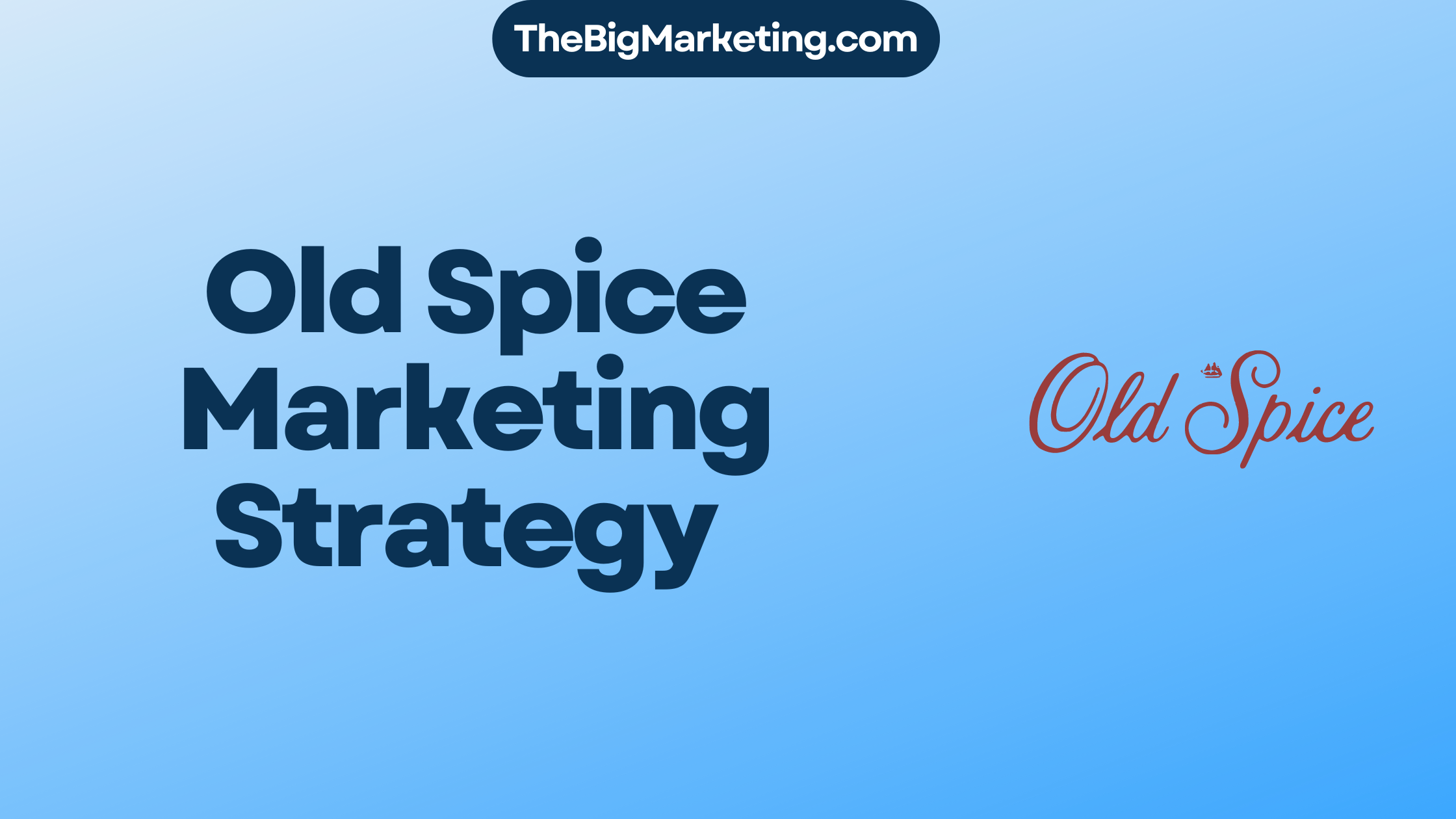 Old Spice Marketing Strategy