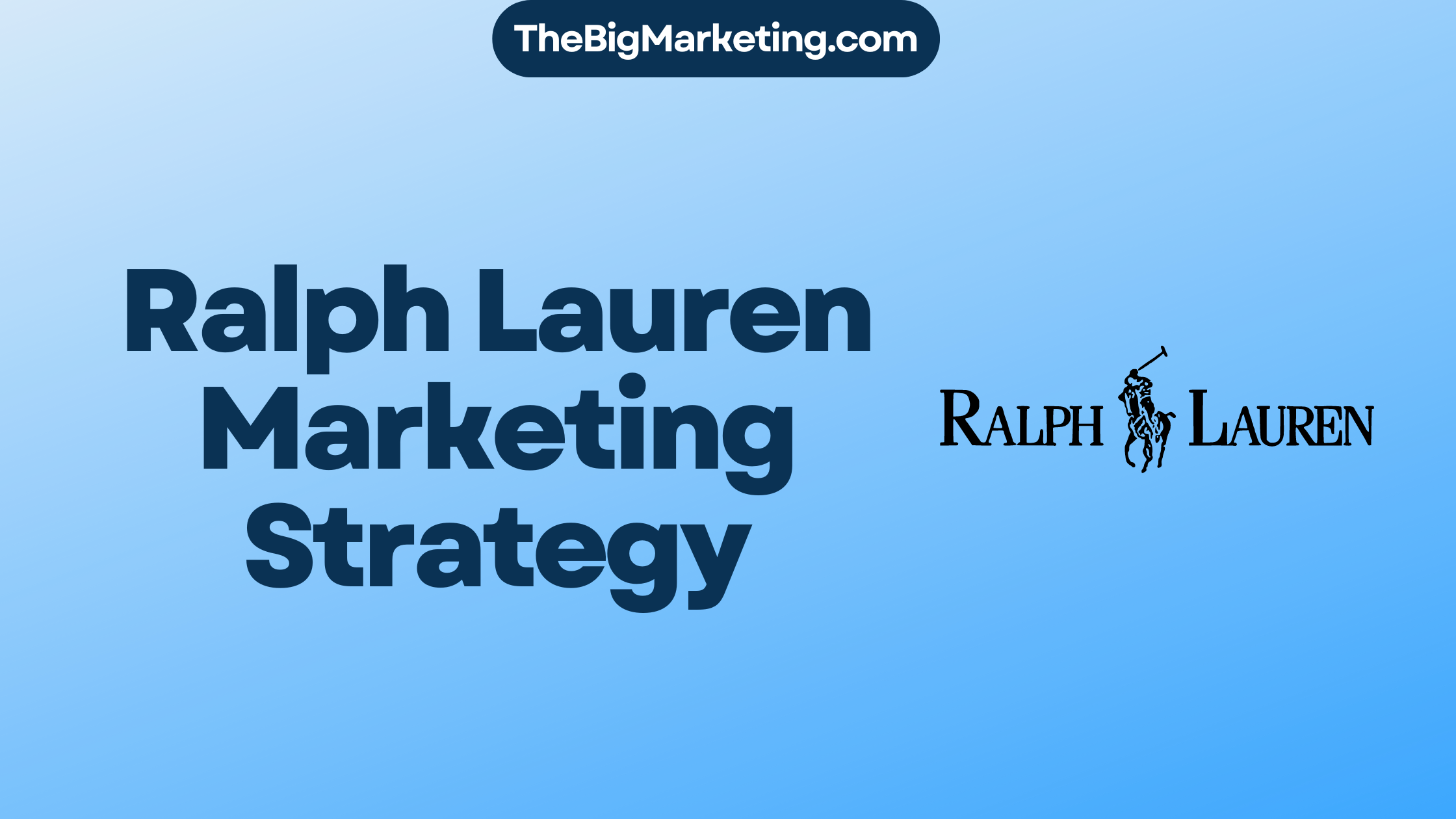 Ralph Lauren Marketing Strategy