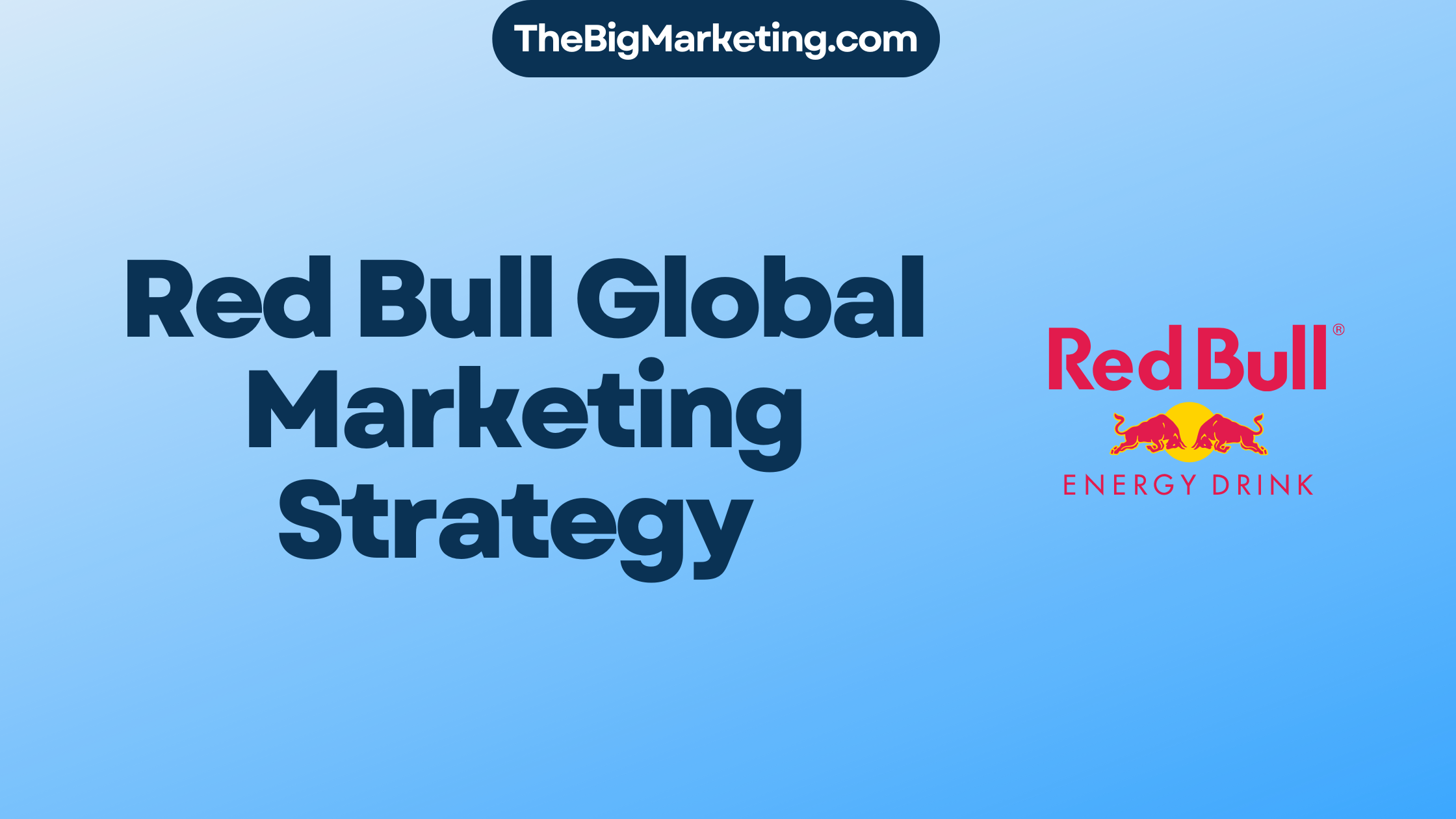 Red Bull Global Marketing Strategy