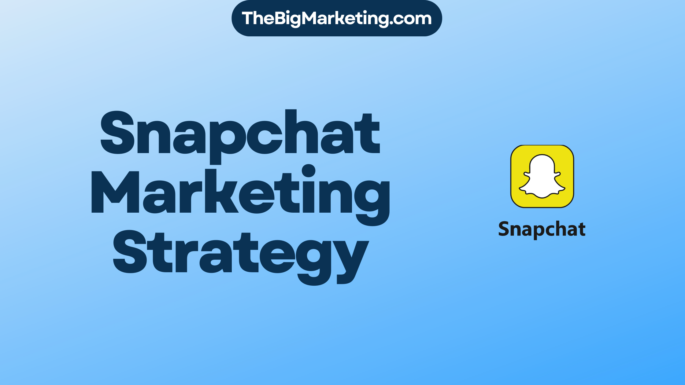 Snapchat Marketing Strategy