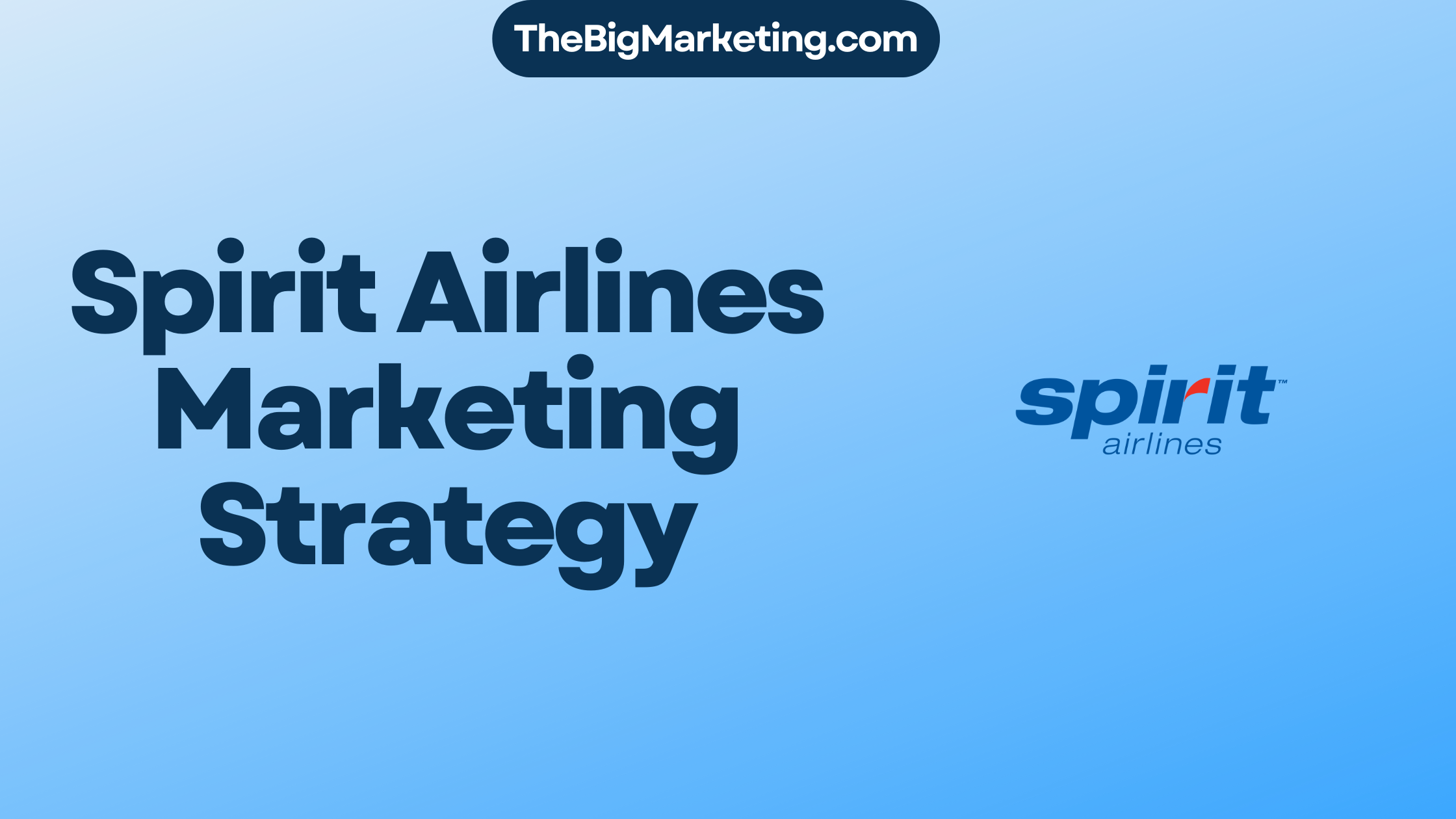 Spirit Airlines Marketing Strategy