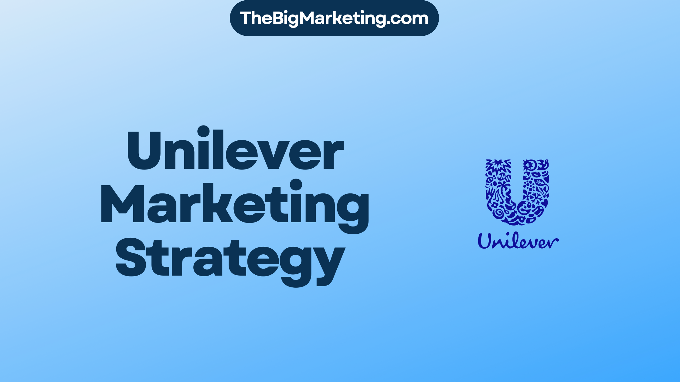 Unilever Marketing Strategy