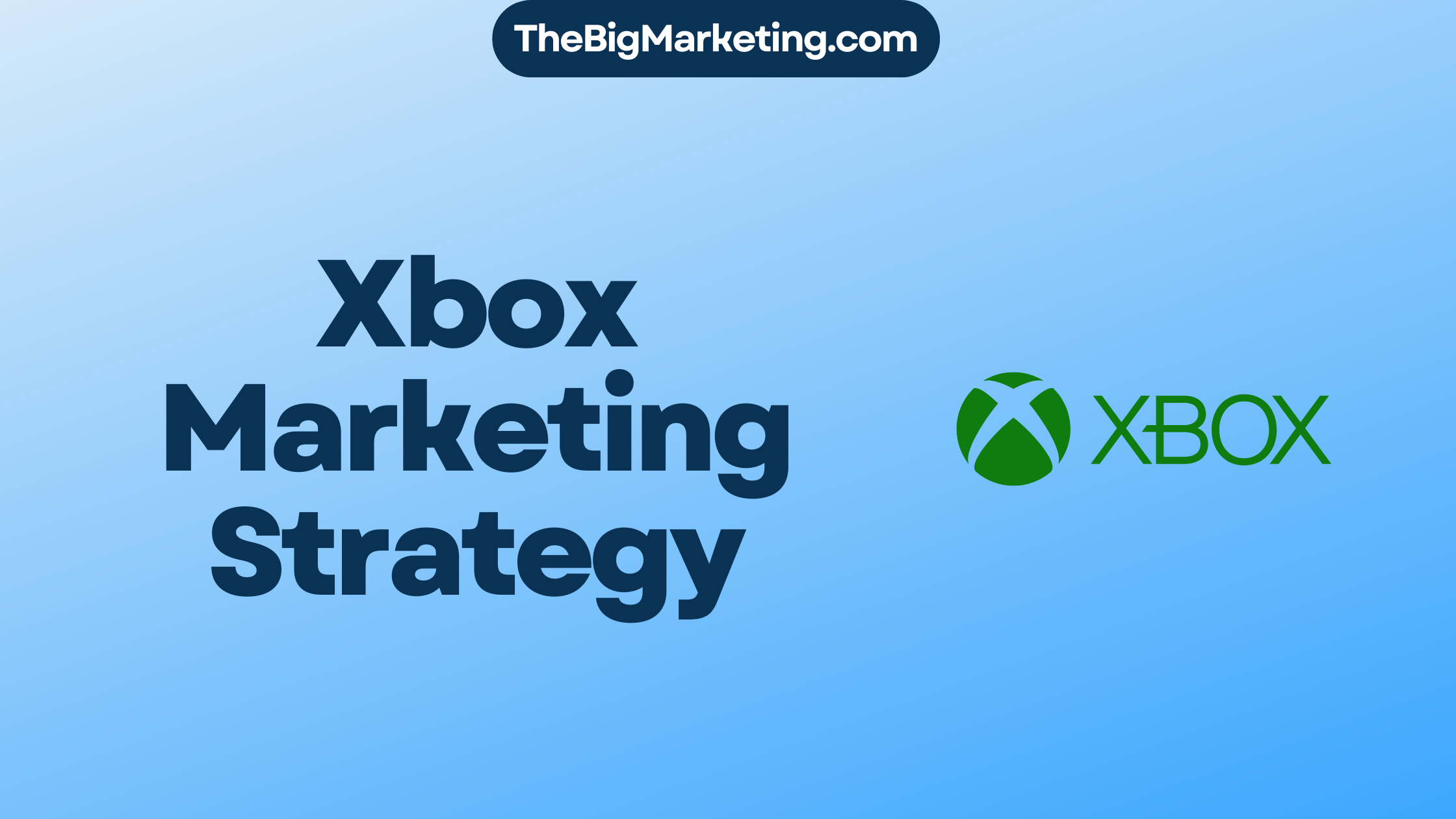Xbox Marketing Strategy