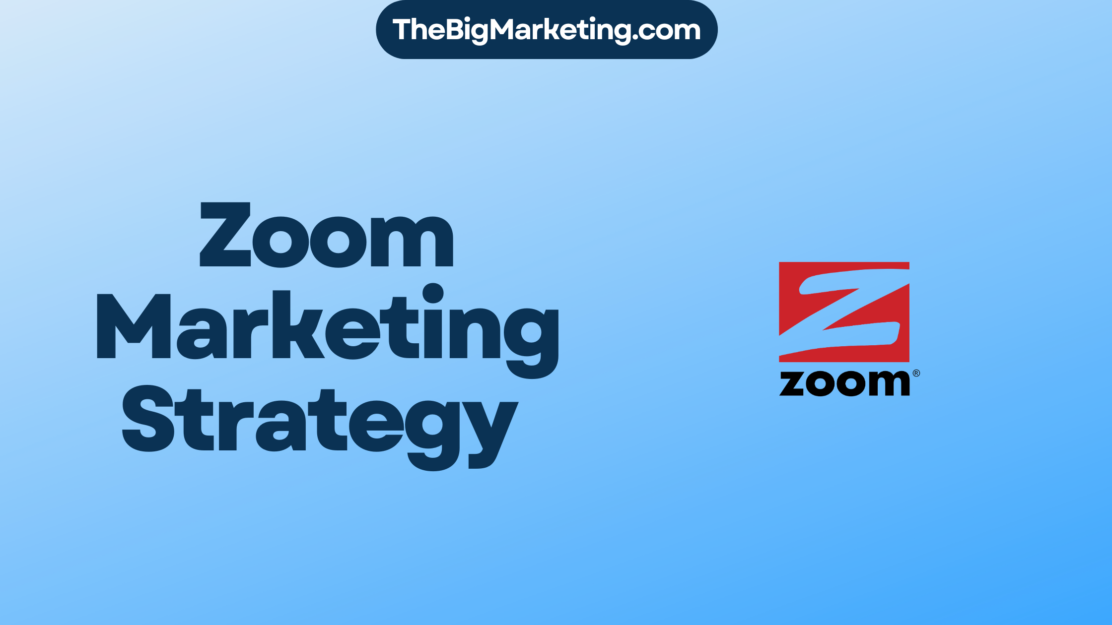 Zoom Marketing Strategy