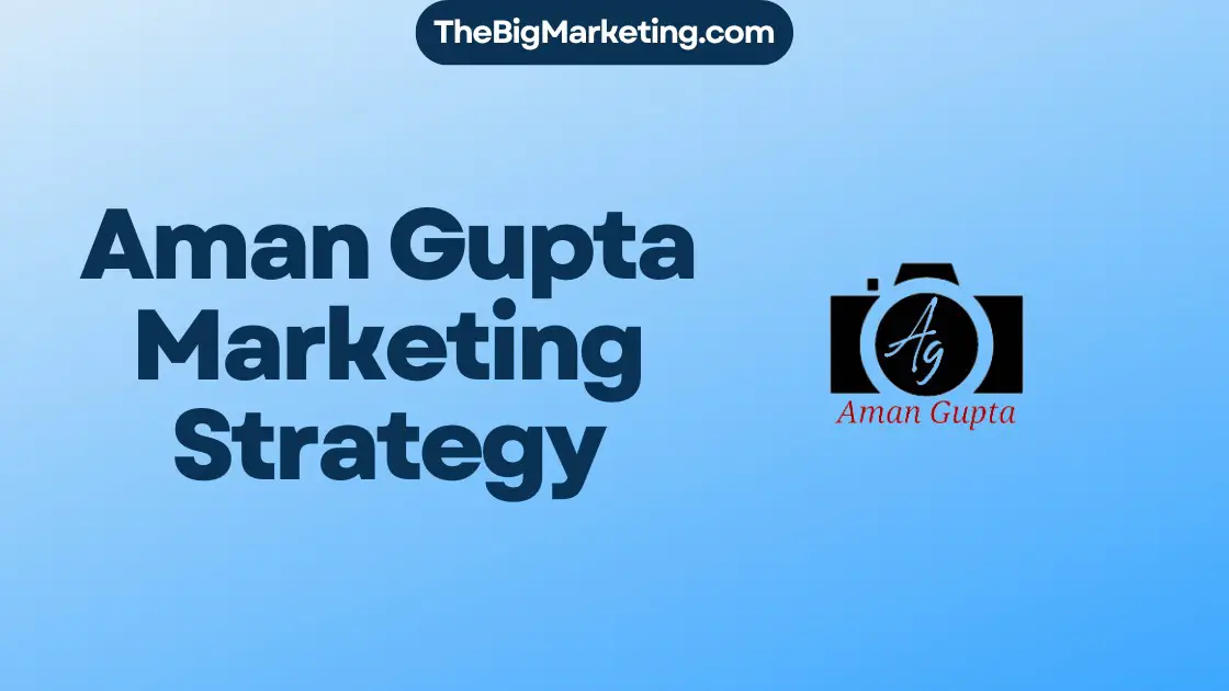 Aman Gupta Marketing Strategy