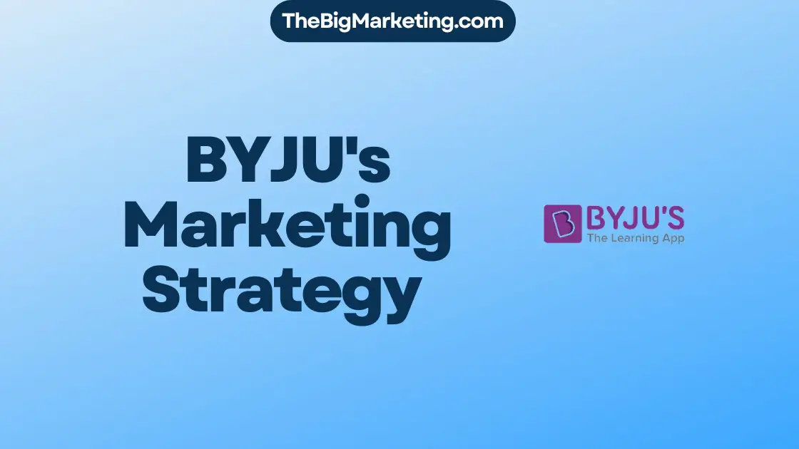 BYJU's Marketing Strategy