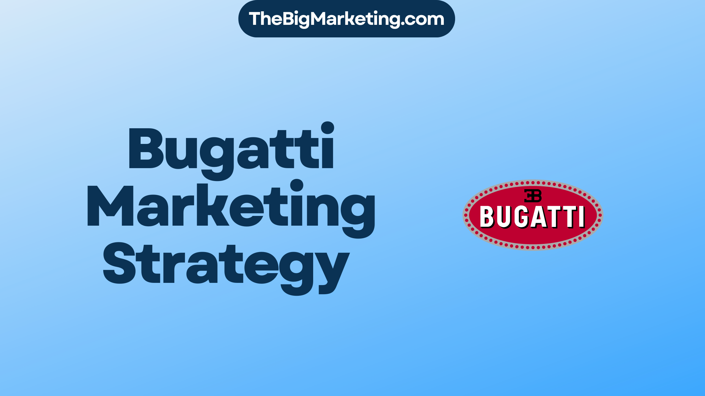 Bugatti Marketing Strategy
