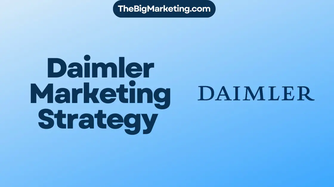 Daimler Marketing Strategy