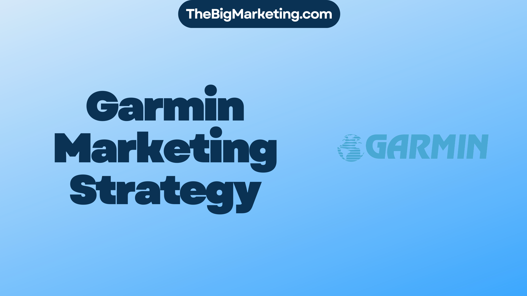 Garmin Marketing Strategy