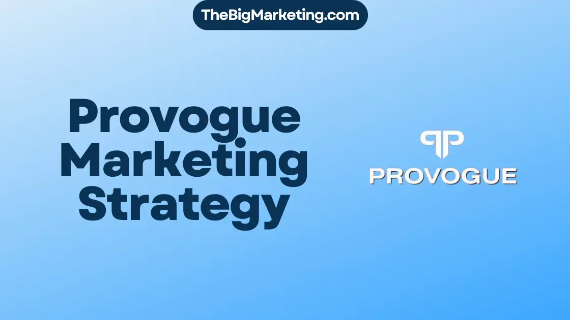 Provogue Marketing Strategy