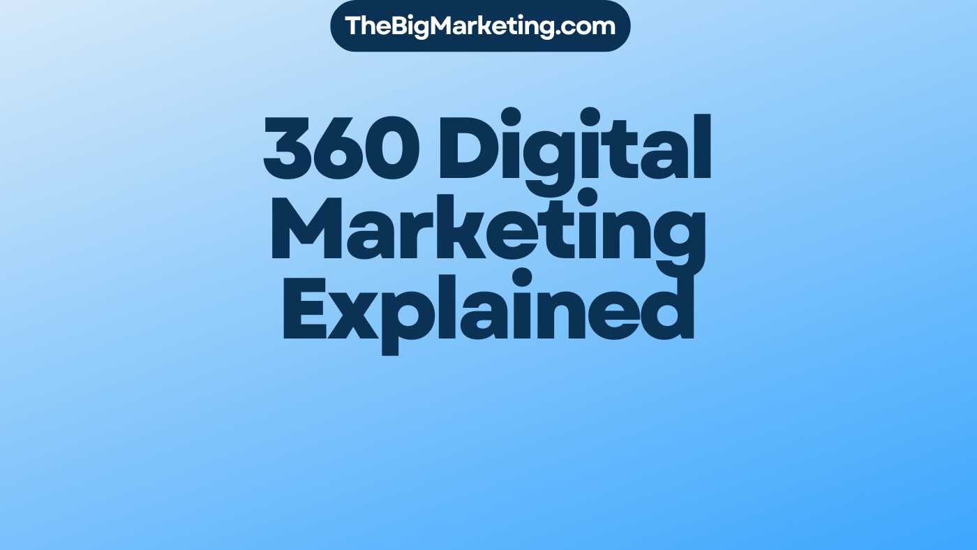 360 Digital Marketing Explained